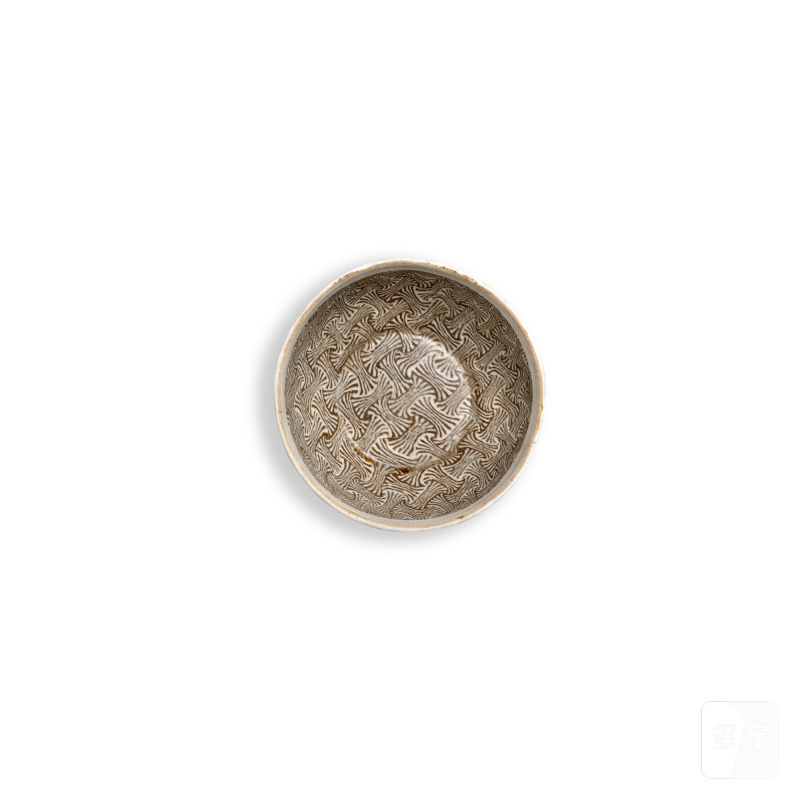 A small painted 'marble' bowl, Song dynasty | 宋 絞胎紋小盌 - 图2
